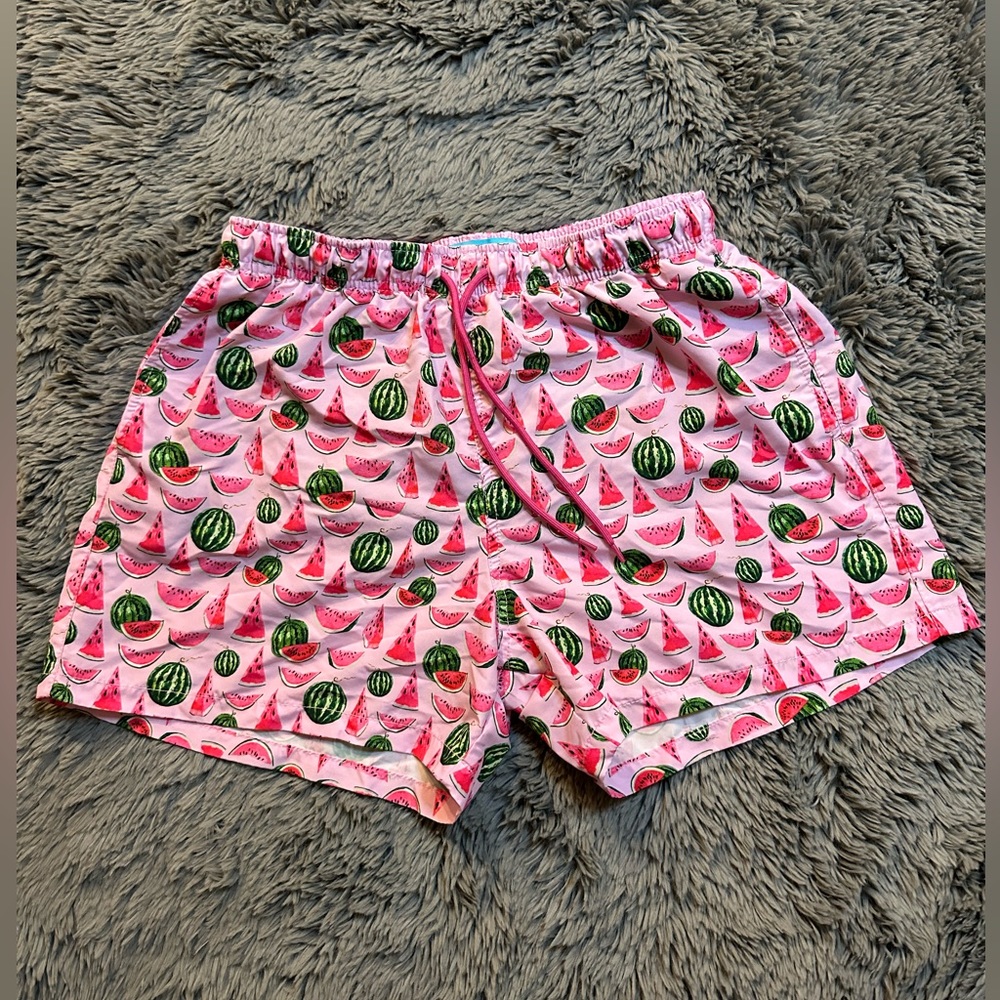Happy Hour Mens Swim Trunks Size Large